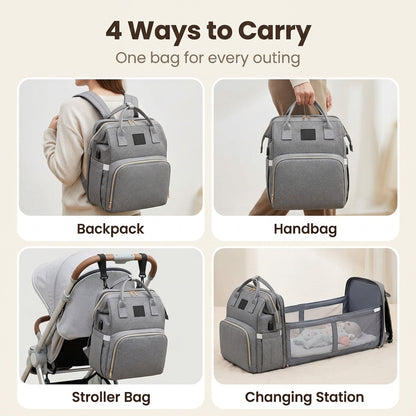 MamaGo™ All-in-One Diaper Backpack