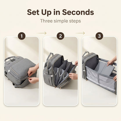 MamaGo™ All-in-One Diaper Backpack